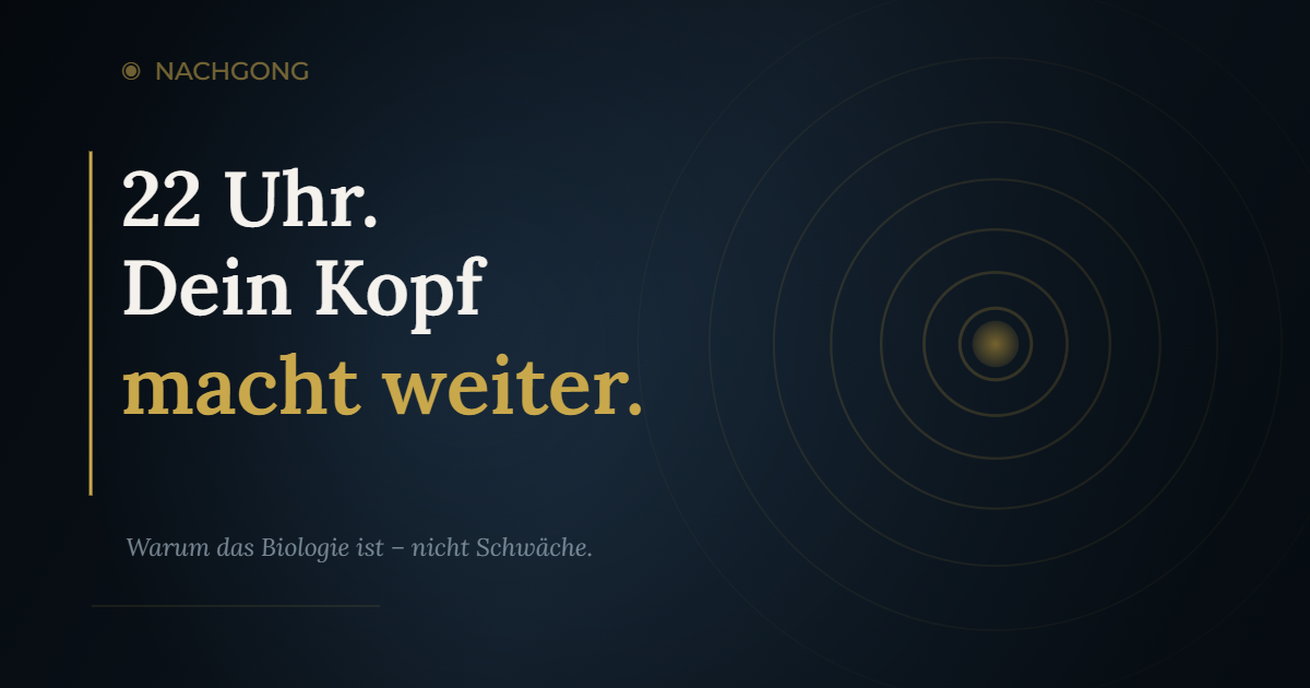 Schlaflose Nacht – Gedankenkreisen nach dem Unterricht erklärt